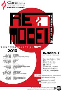 ReModel 2 sculpture Education Symposium